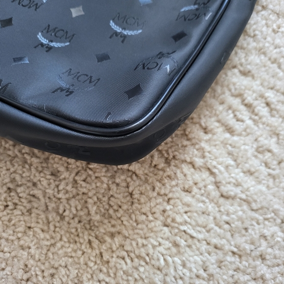 Vintage MCM Logo Monogram Shopper Tote Bag - Picture 9 of 11